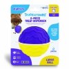 Brightkins Zabawka na przysmaki Large Textured Ball Treat Dispenser DUŻA TEKSTUROWANA KULA